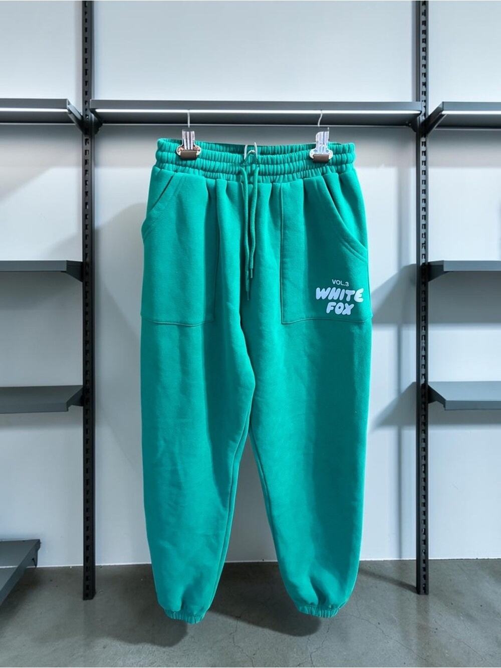 White Fox Green Women's  Jogger Sweatpants Size XS